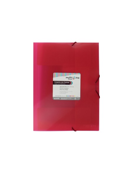 PACK 6 CARP. GRAFOPLAS Fº C/SOLAP+GOM ROJO